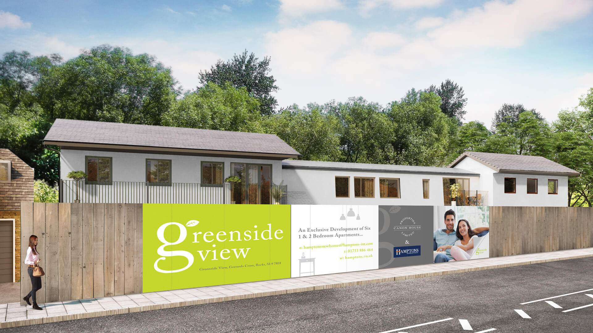 Greenside View Hoarding