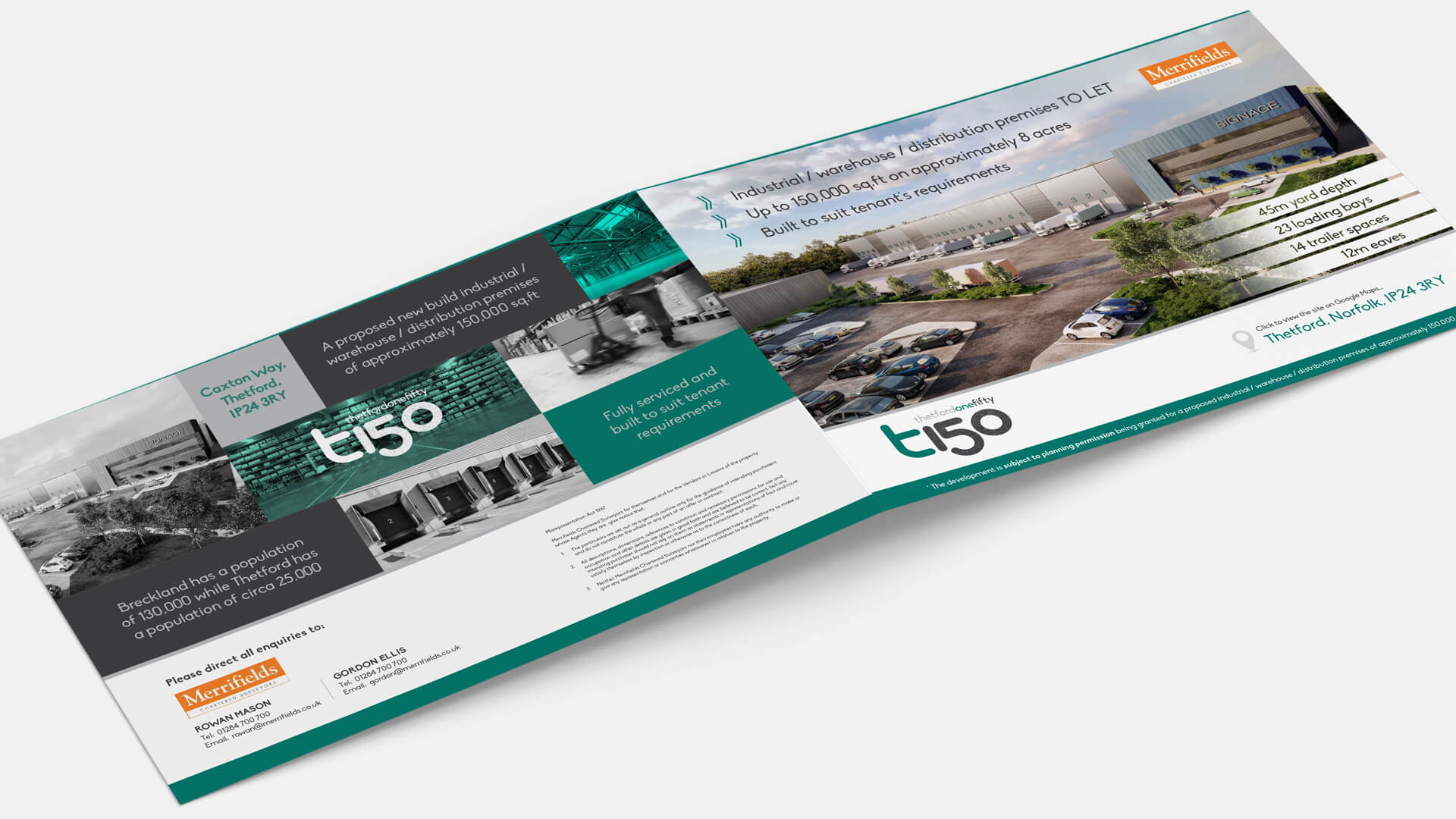 T150, Thetford Marketing Brochure