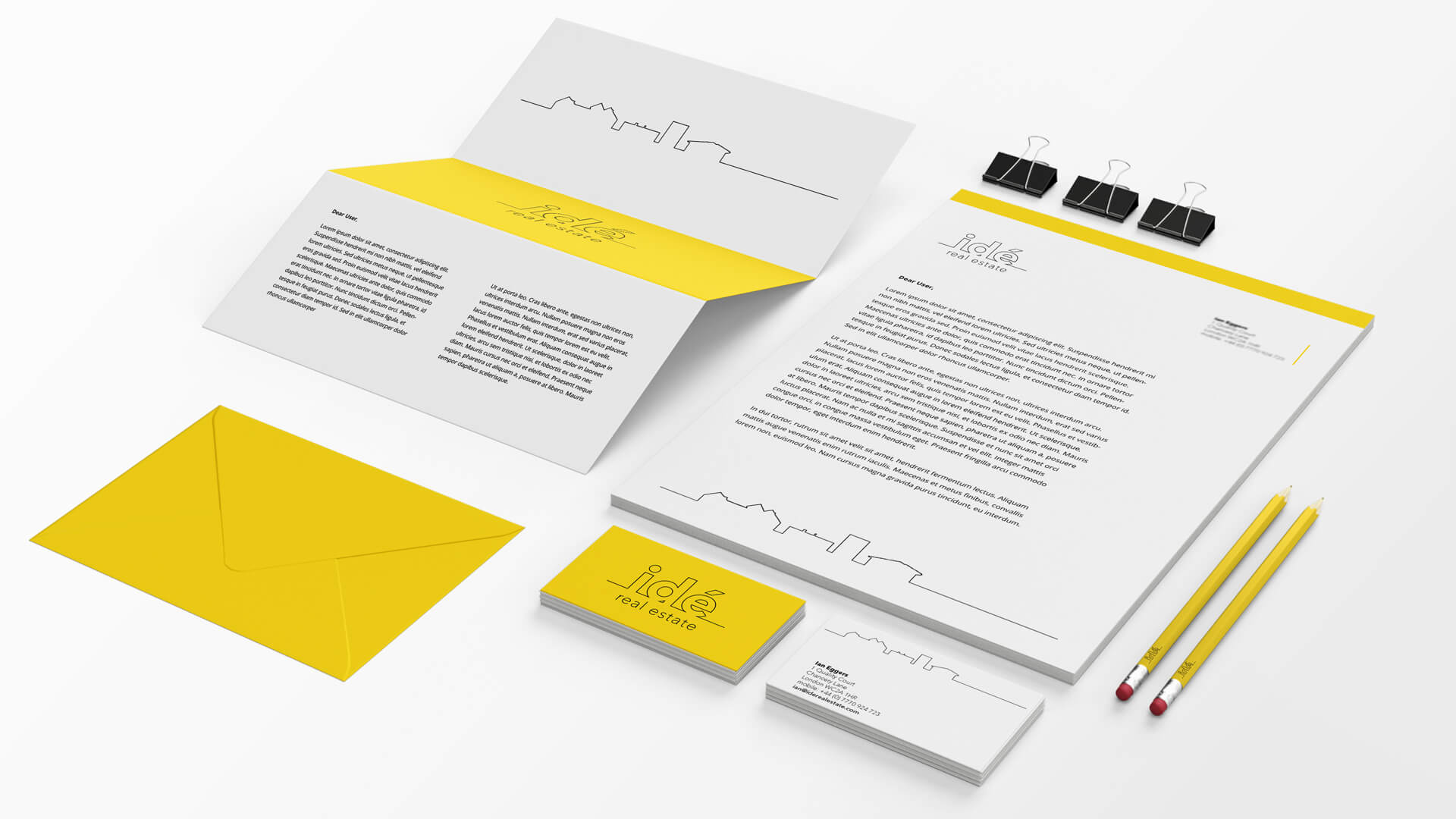 Idé Real Estate Stationery