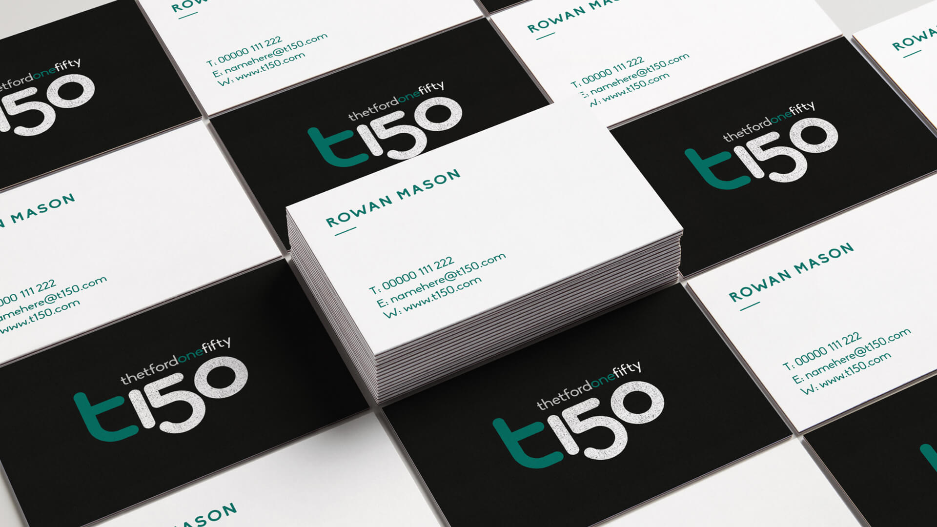 T150, Thetford Business Cards