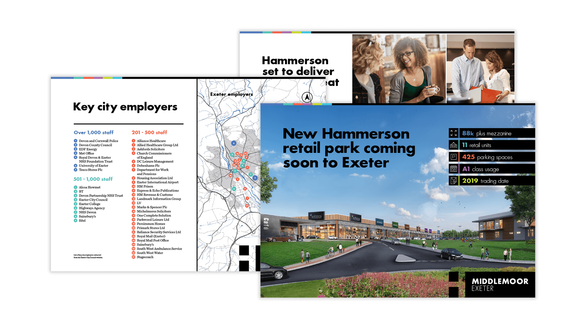 Hammerson - Marketing brochures & hoardings